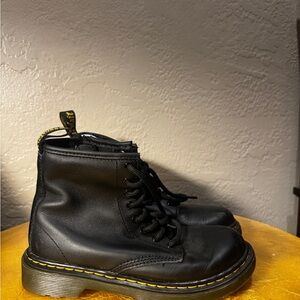 Black Kids Doc Martens Boots